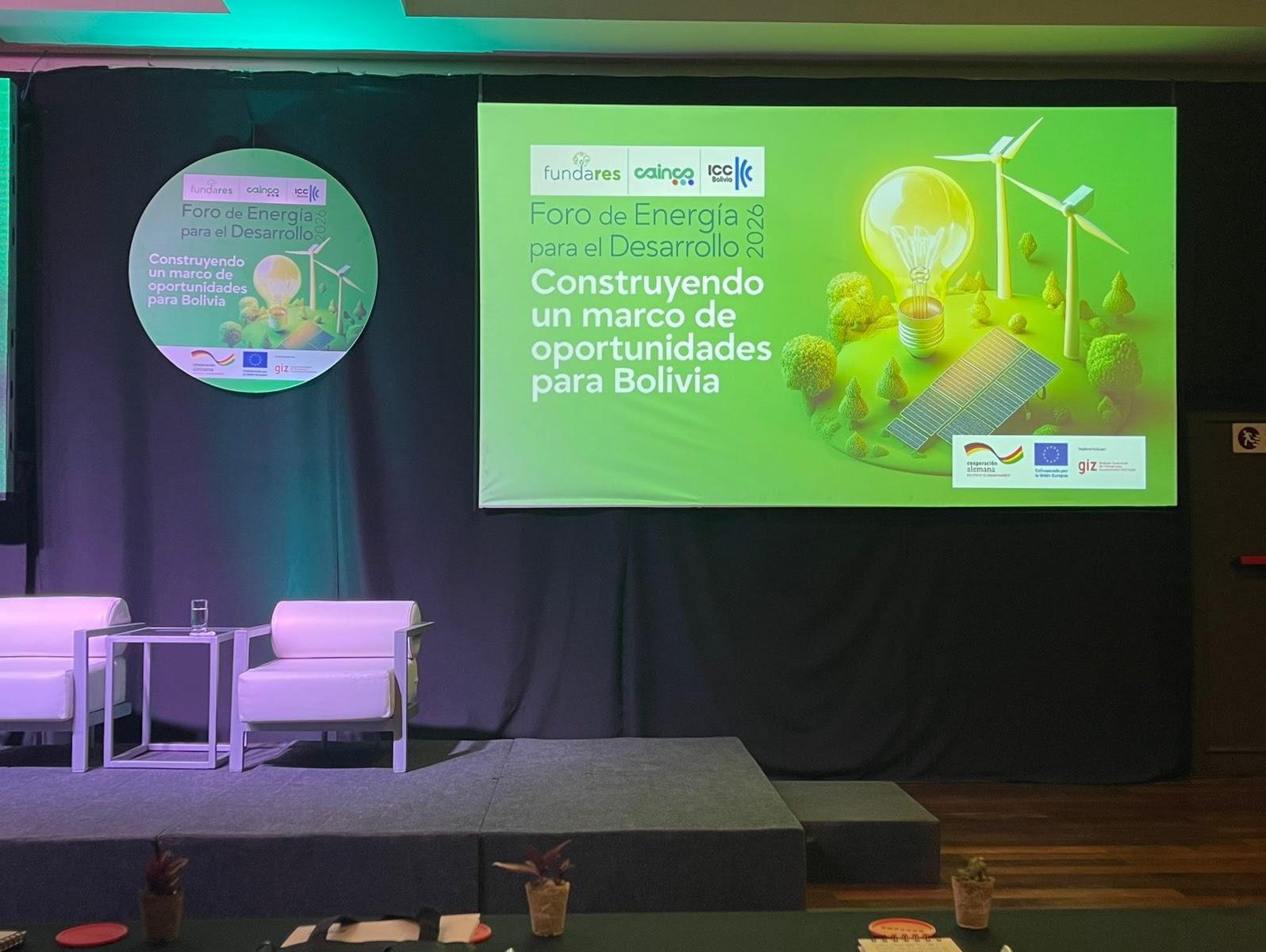 Participación de SOLAR Bolivia en el Foro de Energía para el Desarrollo CAINCO